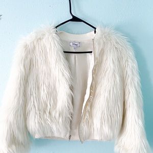 Faux fur coat